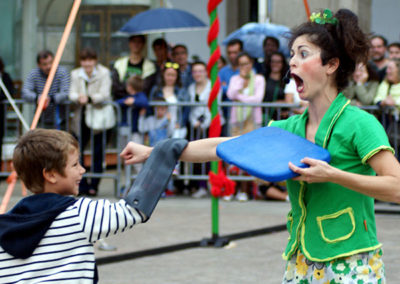 Espectáculo de clow "un día de playa"