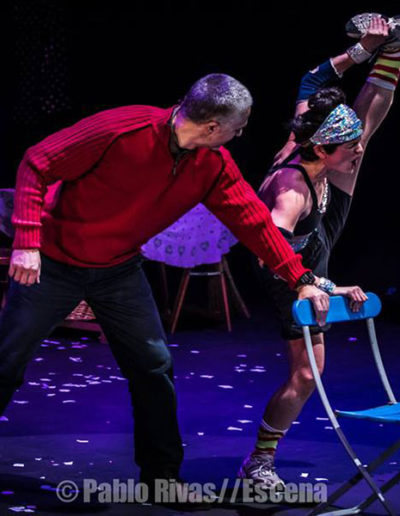 Espectáculo de clown Total Treining Chair